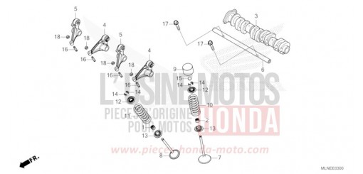 ARBRE A CAMES/SOUPAPE CRF1100AS de 2025
